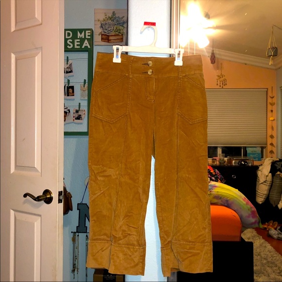 Corduroy capri pants - Picture 1 of 5